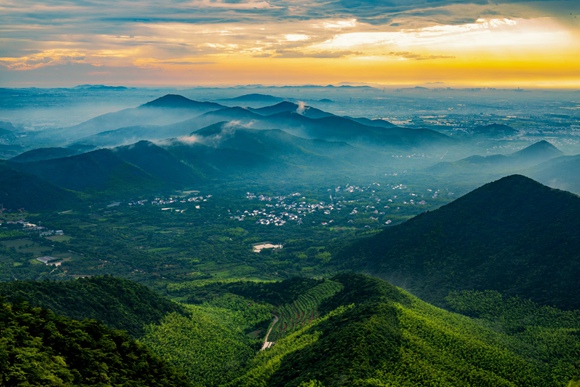 宜興市陽羨生態(tài)旅游度假區(qū)特色田園鄉(xiāng)村示范區(qū)。江蘇省住建廳供圖