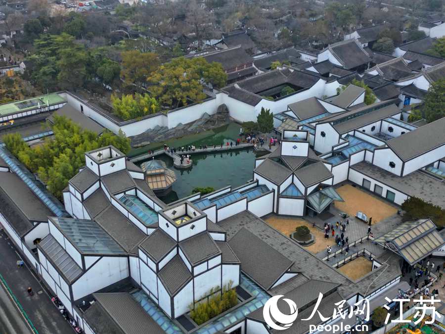 首批國家一級博物館——蘇州博物館。人民網(wǎng)記者 王繼亮攝